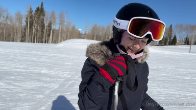 Eva Elfie - Ski Resort Sex Tape
